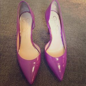 Hot pink Jessica Simpson heels